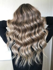 blonde balayage hair