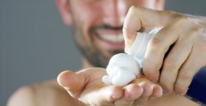 men facials for shaving prep