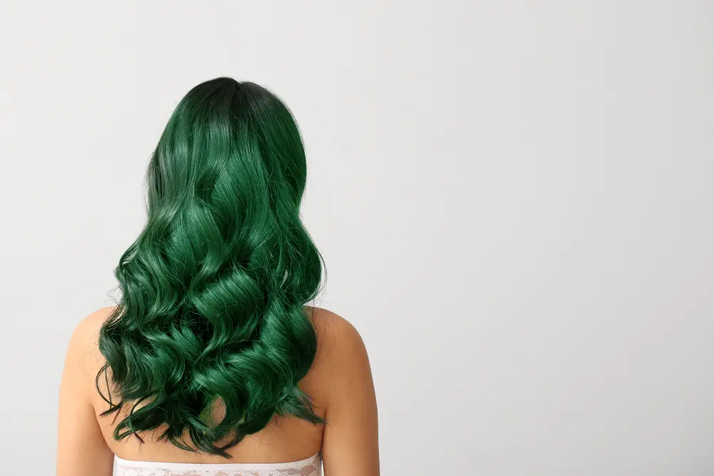 green hair dye